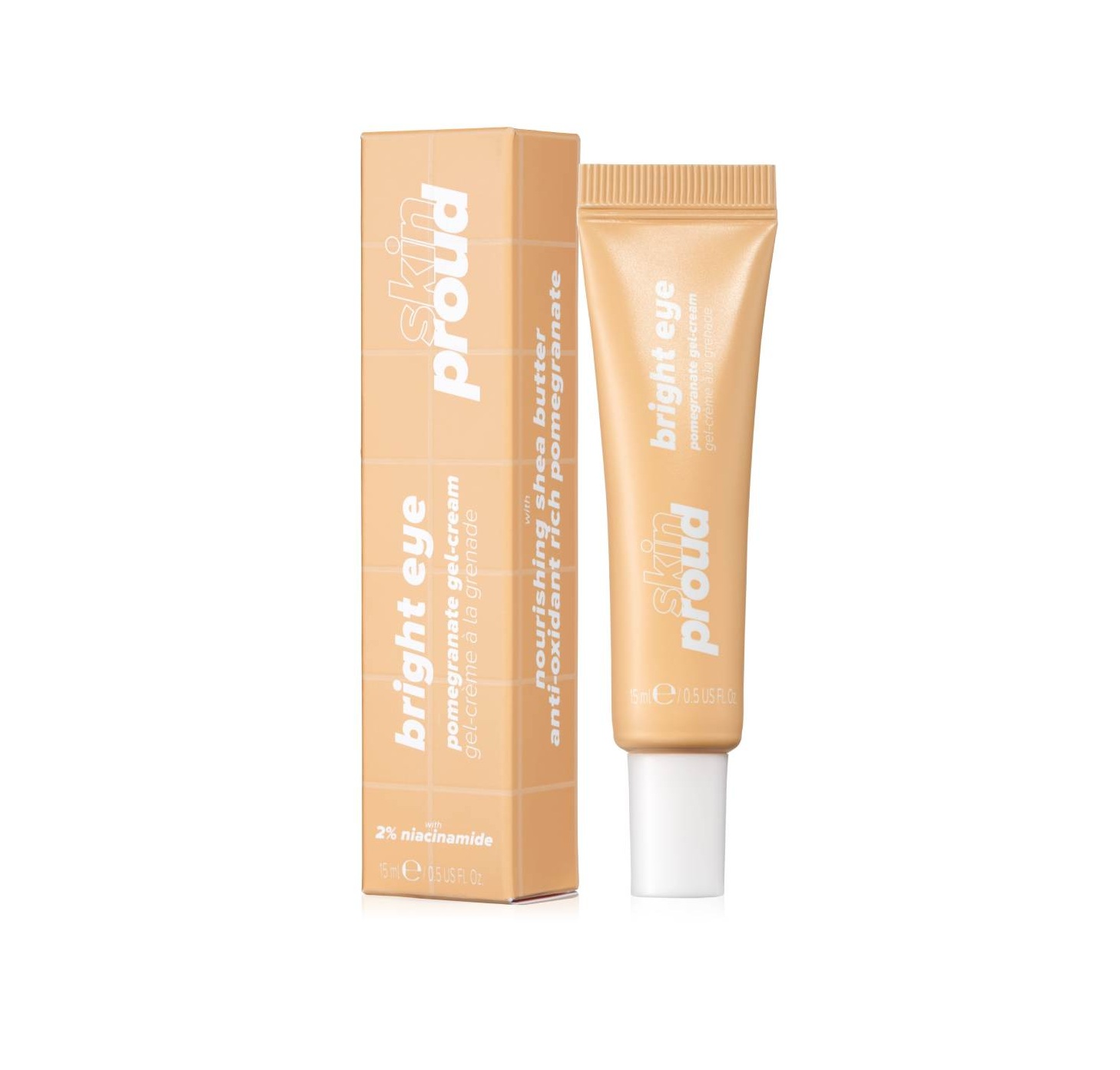 Skin Proud bright eye - brightening eye cream,15ml سكن براود كريم تفتيح منطقة تحت العين